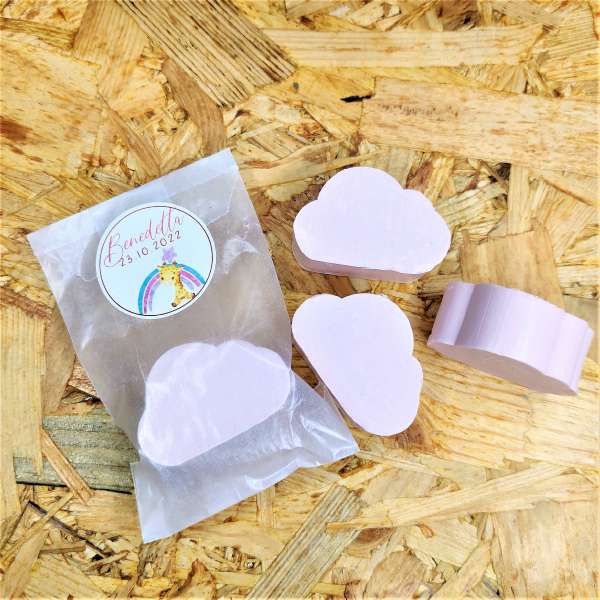 sapone segnaposto battesimo bimba ecofattoart